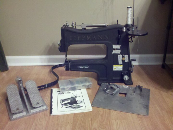 Just Got A Tippmann Aerostitch ) Leather Sewing Machines
